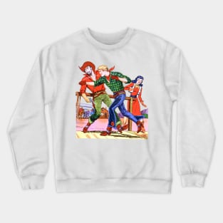 Western Punch Vintage Crewneck Sweatshirt